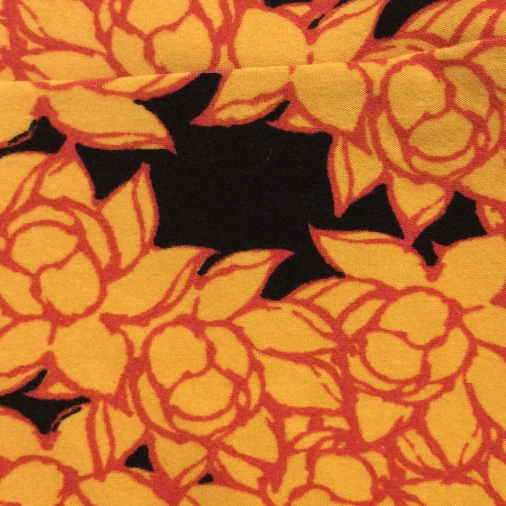 LuLaRoe One Size Floral Multicolored Leggings